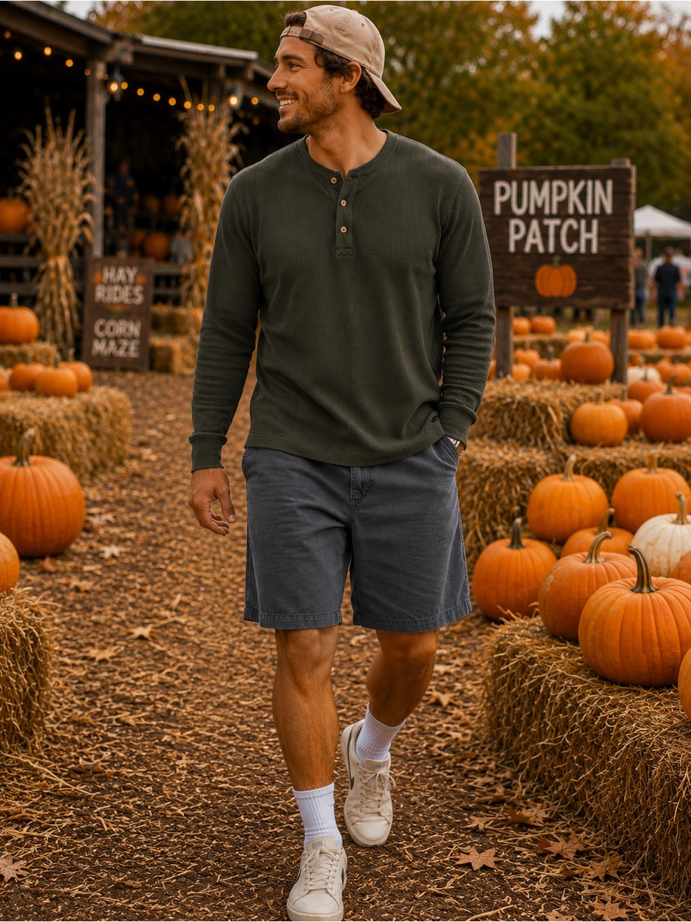 Sonoma Men's 34 Charcoal Shorts